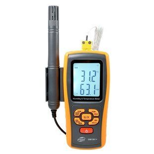 Термогигрометр, термопара, Bluetooth 0-100%, -10-50&deg;C GM1361X фото