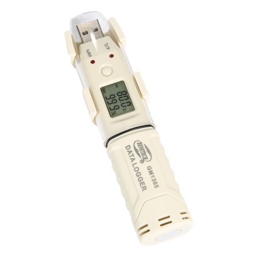 Реєстратор даних вологості та температури, USB, 0-100%, -30-80&deg;C BENETECH GM1365 GM1365 фото