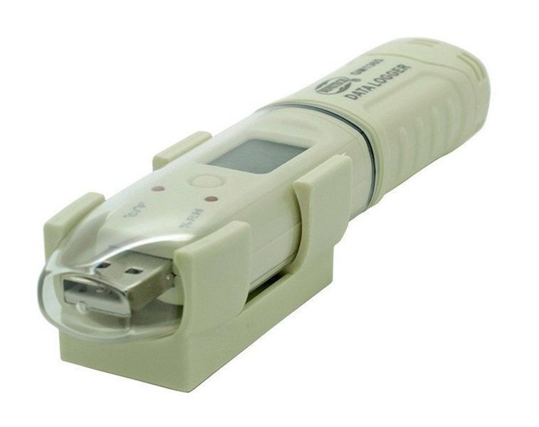 Реєстратор даних вологості та температури, USB, 0-100%, -30-80&deg;C BENETECH GM1365 GM1365 фото