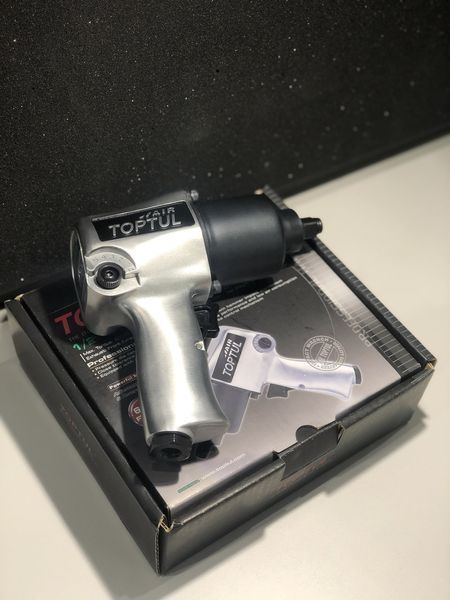 Пневмогайковерт 1/2" 814N/m 8000об/мин 2,6кг TOPTUL KAAA1660B KAAA1660B фото