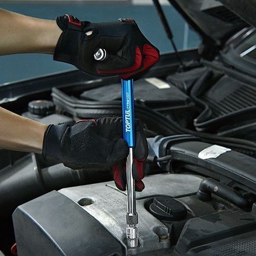 Вороток Т-образный с трещоткой 1/4" 72 зубца L1=132mm L=260mm TOPTUL CTRM0826 CTRM0826 фото
