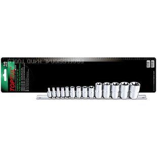 Набір головок 1/4 ", 3/8", 1/2 "4-24мм 14од. GAAR1402 фото