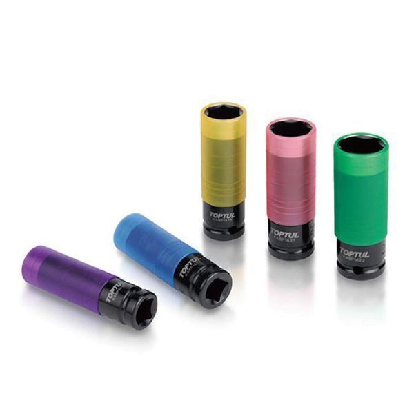 Головка ударная довга 1/2" для шиномонтажу 22мм Pro-Series TOPTUL KABP1622 KABP1622 фото