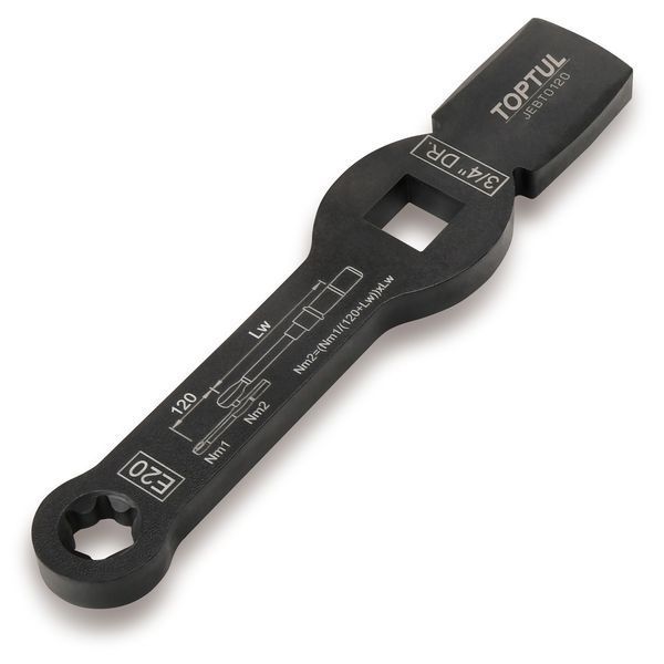 Ключ ударный 3/4" E20 для тормозного суппорта MAN TGL, TGM TOPTUL JEBT0120 JEBT0120 фото