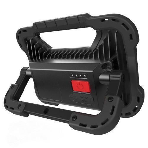 Прожектор світлодіодний акумуляторний 20W з POWERBANK 10000 mAh (вихід USB 5V), IP65 (GERMANY) FL-2001W FL-2001W фото