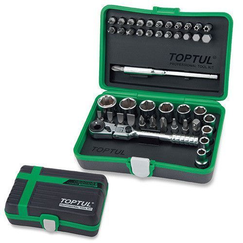 Набор инструмента 1/4" 45ед. (12-гр.) TOPTUL GADW4502 GADW4502 фото