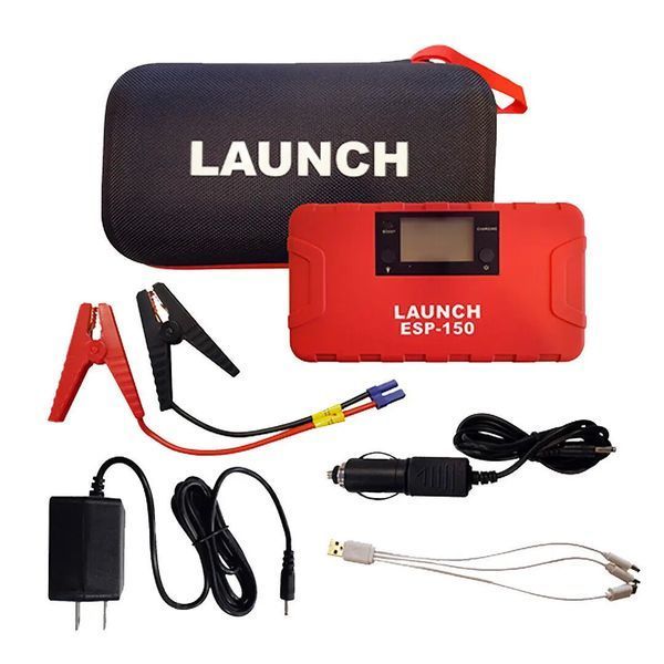 Пусковий пристрій для автомобіля 12V (повербанк 15000 mAh + ліхтарик) ESP-150 фото