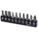 Набір біт 10од. 1/4" (PH, SL, TORX, SQ) TOPTUL GAAV1001