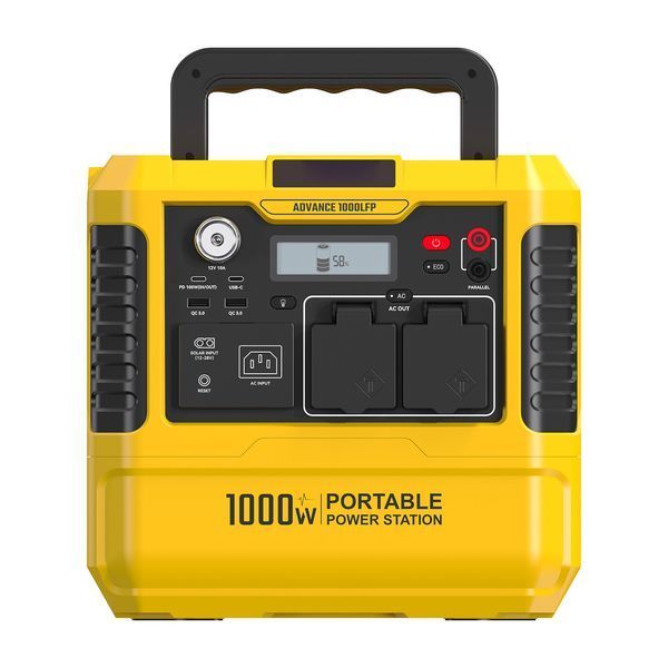 Портативная зарядная станция 1000W/2000W(Max), 220V, 1037Wh, 19.2V/54Ah) Advance1000LFP PROTESTER  Advance1000LFP  фото