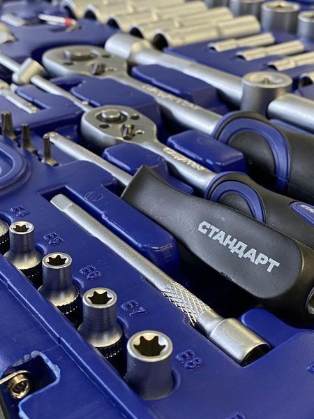 Набір інструментів 1/4" і 1/2" СТАНДАРТ ST-0130 ST-0130 фото