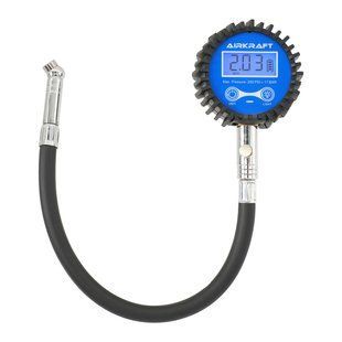 Манометр цифровий для перевірки тиску в шинах зі шлангом 0-250 psi (17 bar) AIRKRAFT TPGD0250-S TPGD0250-S фото