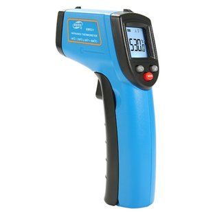 Безконтактний інфрачервоний термометр (пірометр) -50-530&deg;C, 12:1, EMS=0,1-1 GM531 фото