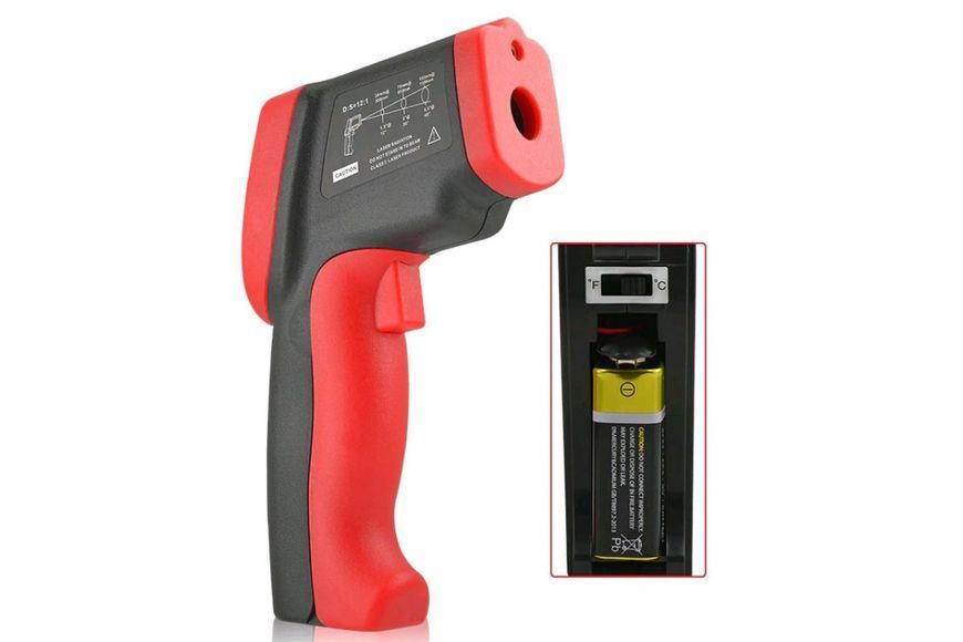 Пірометр інфрачервоний безконтактний -50 ~ 750 ℃ WT700 фото
