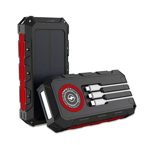 Повербанк 30000 mAh із сонячною панеллю QC3.0 PROTESTER PRO-S30 PRO-S30 фото
