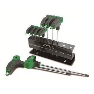 Набор ключей TORX с ручкой L-обр. T10-T50 9ед. TOPTUL GAAX0901 GAAX0901 фото