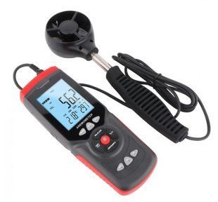 Анемометр крильчастий USB (0,3 ~ 45 м / с) GT8907 фото