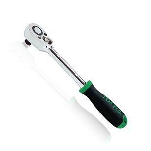 Тріскачка 3/8" 72 зубці (гумова ручка) TOPTUL CJRM1220 CJRM1220 фото