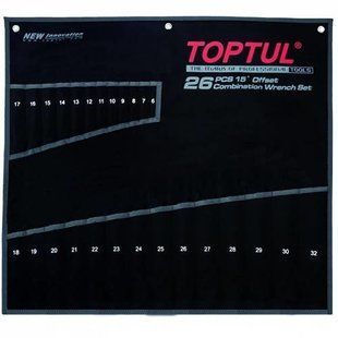 Чехол для гаечных ключей на 26ед. (от набора GPAA2602, GPAX2601) TOPTUL PA26063201 PA26063201 фото
