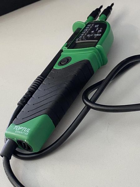 Тестер напруги мультифункціональний з цифровим дисплеєм 12 ~ 690V AC / DC EAAA0169 фото