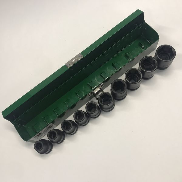 Набір головок ударних 1/2" 10-24мм 10од. TOPTUL GDAD1001 GDAD1001 фото