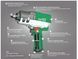 Пневмогайковерт 3/4" 1763N/m 6000об/мин 3,72кг композитный корпус TOPTUL KAAJ2413 KAAJ2413 фото 3