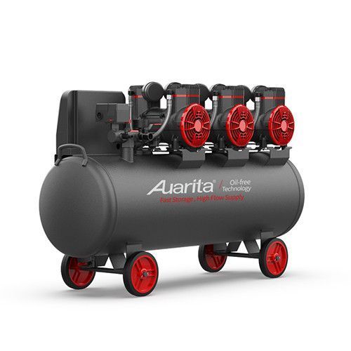 Компрессор безмасляный поршневой 100л, AUARITA 2-1450X3F100-220 2-1450X3F100-220 фото