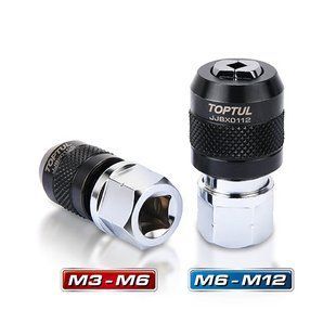 Набір регульованих тримачів для мітчиків 2од, 3/8", M3-M12 TOPTUL JGAR0204 JGAR0204 фото