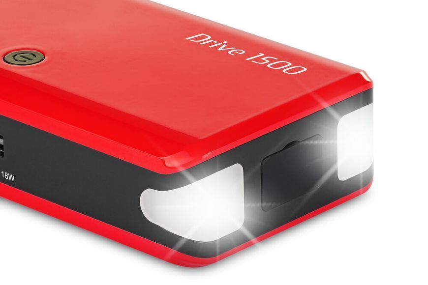 Портативний пусковий пристрій (бустер) DRIVE 1500 12В (1500А, 12000 mAh) TELWIN TLW-829569  TLW-829569 фото