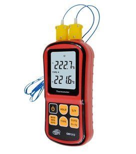 Термопарный термометр -250-1767&deg;C BENETECH GM1312 GM1312 фото