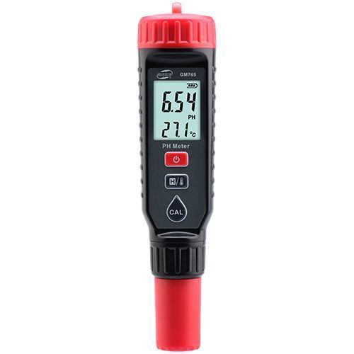 Измеритель кислотности и температуры (pH-метр) 0-14 pH (+/-0,1%) BENETECH GM765 GM765 фото