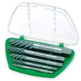 Набір екстракторів (7/64", 9/64", 5/32", 1/4", 19/64") TOPTUL JGAW0502 JGAW0502 фото