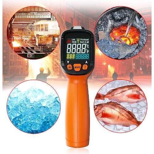 Бесконтактный инфракрасный термометр (пирометр) -50-550&deg;C, 12:1, EMS=0,1-1,0 PROTESTER PM6519B PM6519B фото