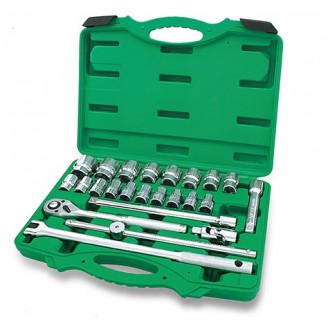 Набор инструмента 1/2" 24 единиц (GCAI2411) TOPTUL