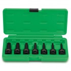 Набор головок TORX ударных 1/2" Т30-T70 7 единиц GDAI0701 TOPTUL