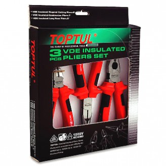 Набор пассатижей 3 единицы (1000V) GAAE0301 TOPTUL