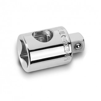 Переходник 1/2" х 3/8" с отверстием (CAGA1612) TOPTUL