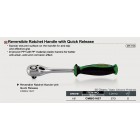 Трещотка 1/2" 36 зубцов (резиновая ручка) CMBG1627 TOPTUL