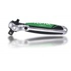 Трещотка 1/2" с шарниром (360°) 72 з. укороченная 1/4"х1/2" CJMM1616 TOPTUL