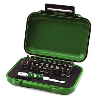 Набор бит с держателем 1/4" 31 единица GABW3101 TOPTUL