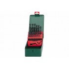 Набор сверл по металлу Metabo HSS-R Promotion 25 штук