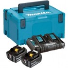 Набор аккумуляторов BL1850Bx2+DC18RD 197629-2 Makita