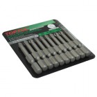 Набор бит 1/4" 50мм PH2 магнитных Anti-Slip (под шуруповерт) FSMA0802GM TOPTUL