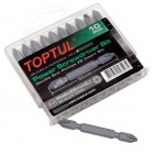 Набор бит 1/4" PH2х65мм двухсторонних 10шт GAAW1001 TOPTUL