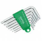 Набор Г-обр. ключей TORX T10-T40 7ед. GAAL0705 TOPTUL