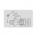 Кардан 3/8" CR-V 60° (CAHA1254) TOPTUL