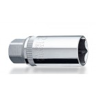 Свечная головка 21 мм 1/2" магнитная (BAAT1621) TOPTUL