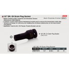 Головка для маслосливной пробки VW, AUDI (M16H) L60мм JDBC1616 TOPTUL