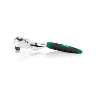 Трещотка 1/4" мини  60 зубцов с шарниром  TOPTUL CJHU0811