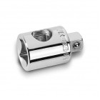 Переходник 3/8"х1/4" с отверстием (CAGA1208) TOPTUL