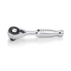 Трещотка 1/4" мини 60 зубцов, быстрый диск (CHDU0801) TOPTUL